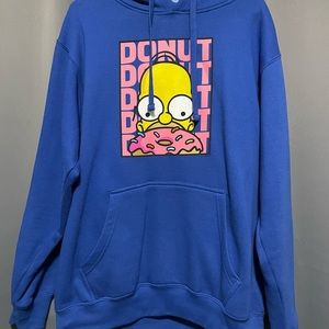 Homer Simpson Donut Hoodie